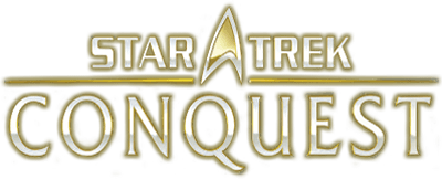 Star Trek Conquest title screen for Wii